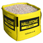 Hallstone Blossom Gravel Bulk Bag in a yellow Hallstone branded bag - Product Range