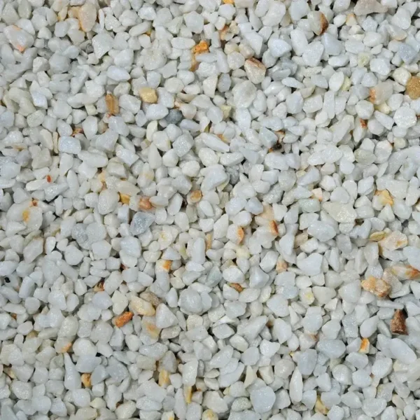 White Marble Chippings 9-12mm Bulk Bag